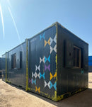 24x9ft | Office / Canteen | Building Site Accommodation | Portable Anti-Vandal | Reduced | No 1823