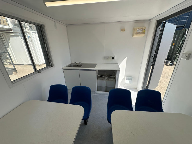 24x9ft | Static Welfare | Office, Toilet, Canteen, Generator Room | Portable | Anti-Vandal | No 1215