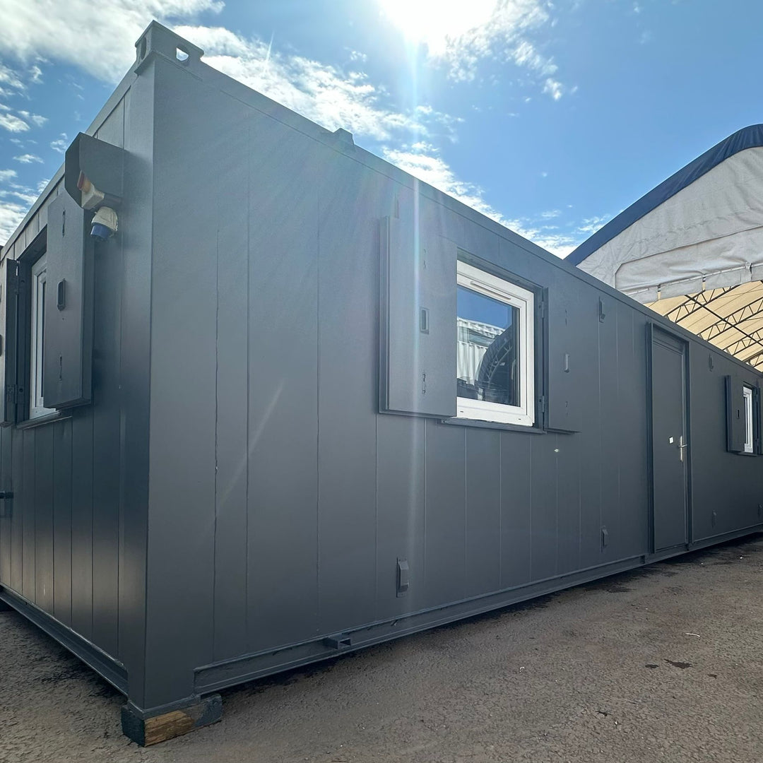 32x10ft Cabin | Open Plan Canteen / Office | Anti-Vandal | Portable Building | No 1160