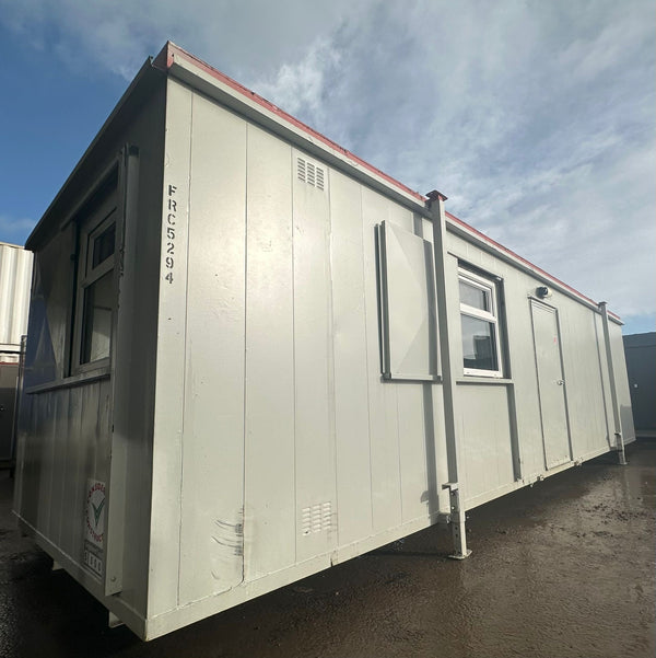 32x10ft | Open Plan Canteen / Office | Portable Anti-Vandal Building | Site Accommodation | Reduced |No 1333