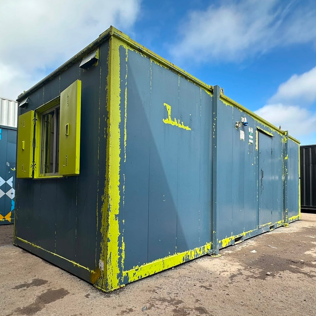 24x9ft | Office / Canteen | Building Site Accommodation | Portable Anti-Vandal | Reduced | No 1828