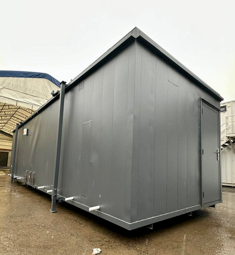 32x10ft | CUSTOM | Cabin / Container | 8 Bay Shower Block | Portable Anti-Vandal Building | Welfare | No 1063