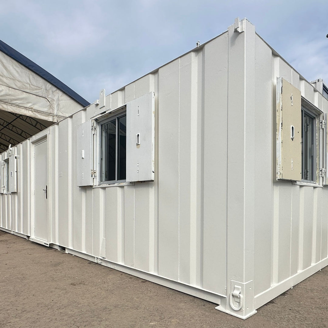 32x10ft | Canteen / Office | Building Site Accommodation | Portable Anti-Vandal | Reduced | No 1579