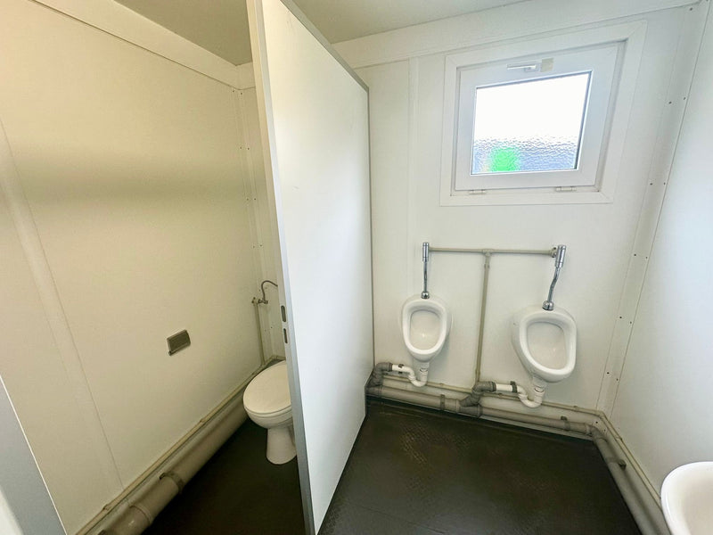 3+1 Toilet Block | 16 x 9 Ft Anti-Vandal | Portable Toilet Block | No 1232