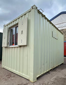 12 x 8 ft | Canteen / Office | Building Site Accommodation | Portable Anti-Vandal Cabin | Reduced | No 1253