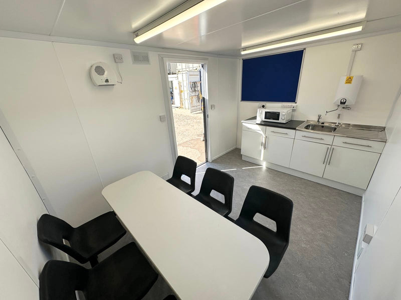 24x9ft | Static Welfare | Office, Toilet, Canteen, Generator Room | Portable | Anti-Vandal | No 1221