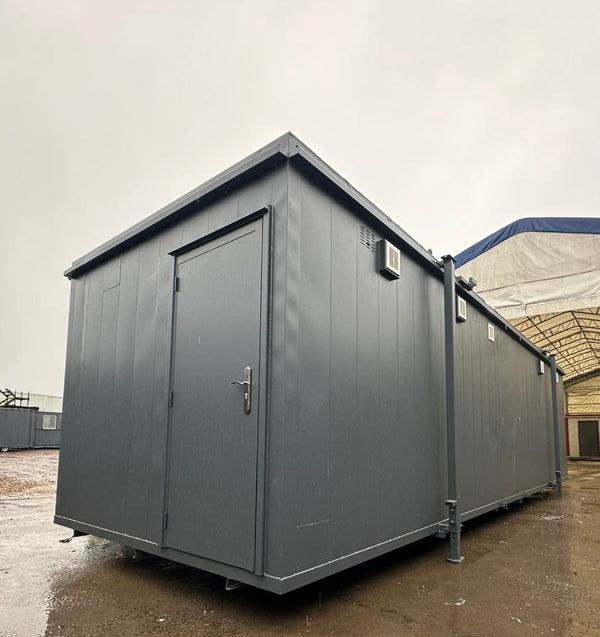 32x10ft | CUSTOM | Cabin / Container | 8 Bay Shower Block | Portable Anti-Vandal Building | Welfare | No 1063