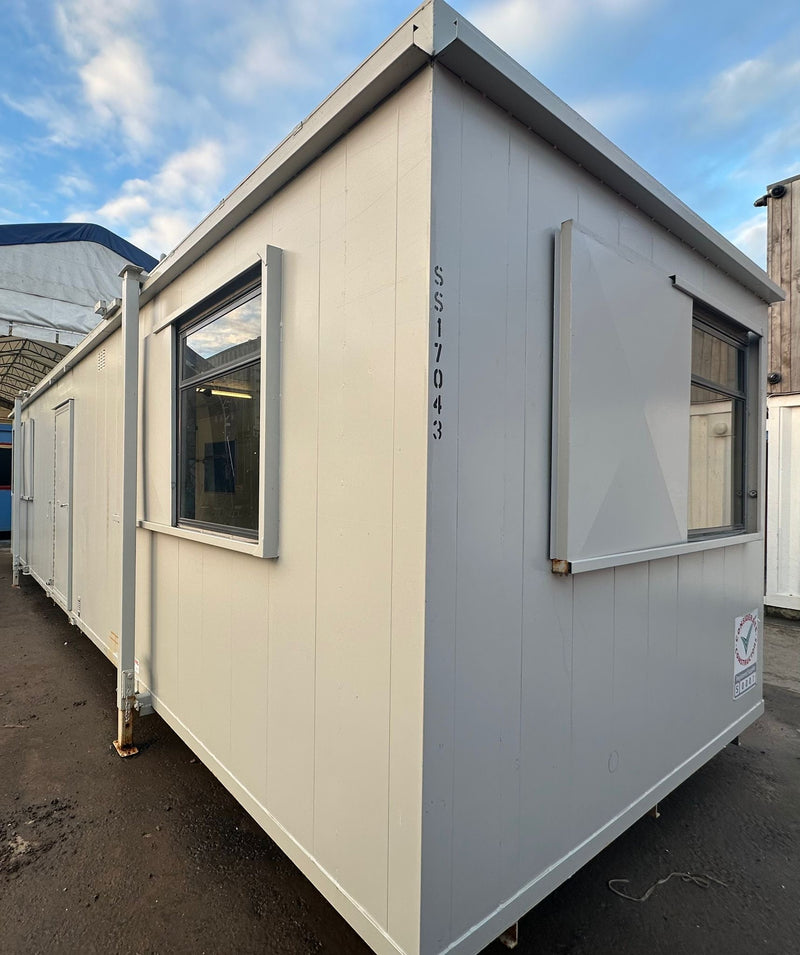 32x10ft | Open Plan Canteen / Office | Portable Anti-Vandal Building | Site Accommodation | Reduced |No 1321