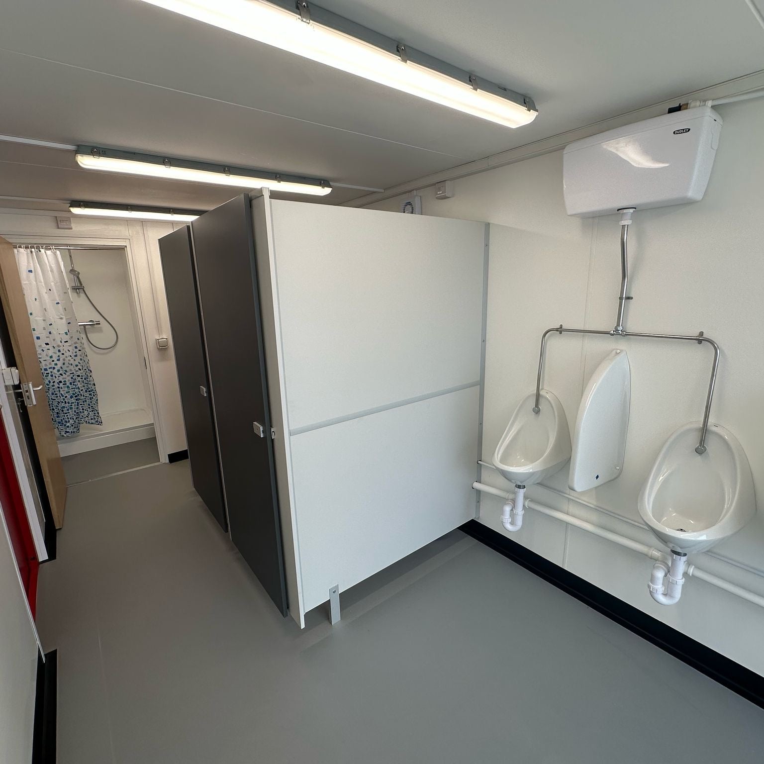 40x8ft | CUSTOM | Shipping Container Conversion | Mens / Ladies + Showers | Welfare | No 1476