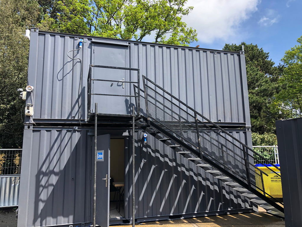 Stackable Stairs Staircase with Landing for Cabins Stack and Site Set Ups | Brand New