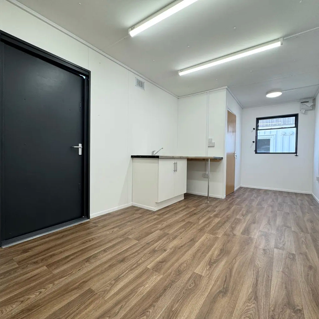 32x10ft Custom Cabin | Canteen / Office | With New WC/Wash Room | New Kitchenette | Private Meeting Room | No 725