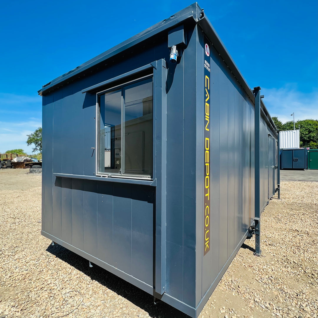32x10ft Custom Cabin | Canteen / Office | With New WC/Wash Room | New Kitchenette | Private Meeting Room | No 725