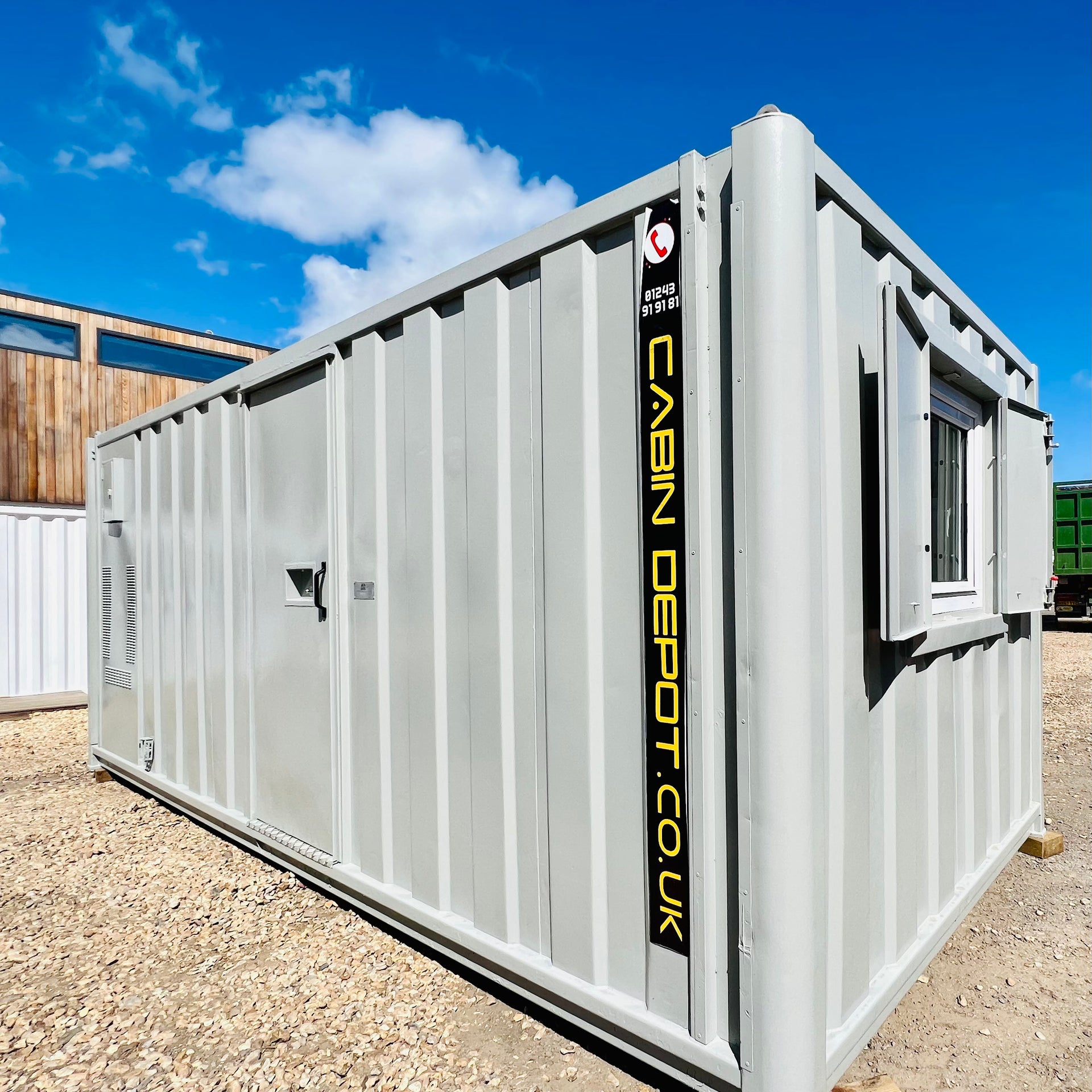 Static Welfare | 20x9 ft | Refurbished | Toilet | Canteen | Changing Room | No 678