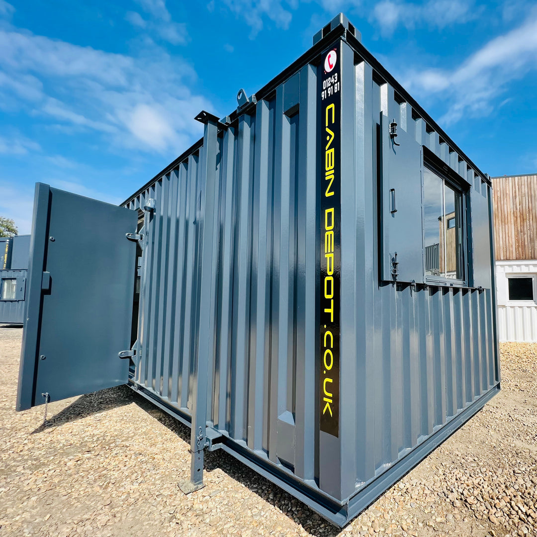 CUSTOM 24x9ft Cabin| Canteen/Office With New WC & New Kitchenette | Portable Building | No 724