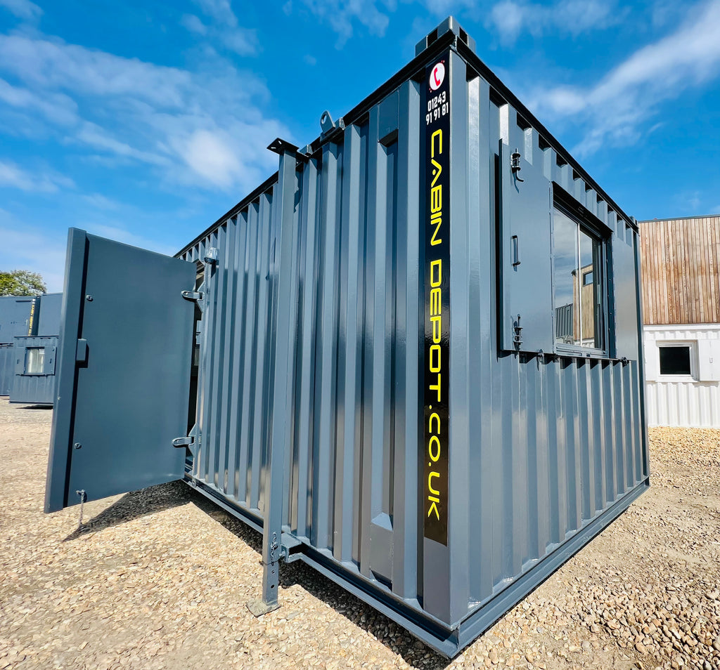 No 724 | 24x9 ft | Canteen/Office With New WC & New Kitchenette | Portable Building