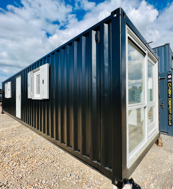 No 702 | 40x8Ft | Converted Shipping Container | 2 Room Office Conversion