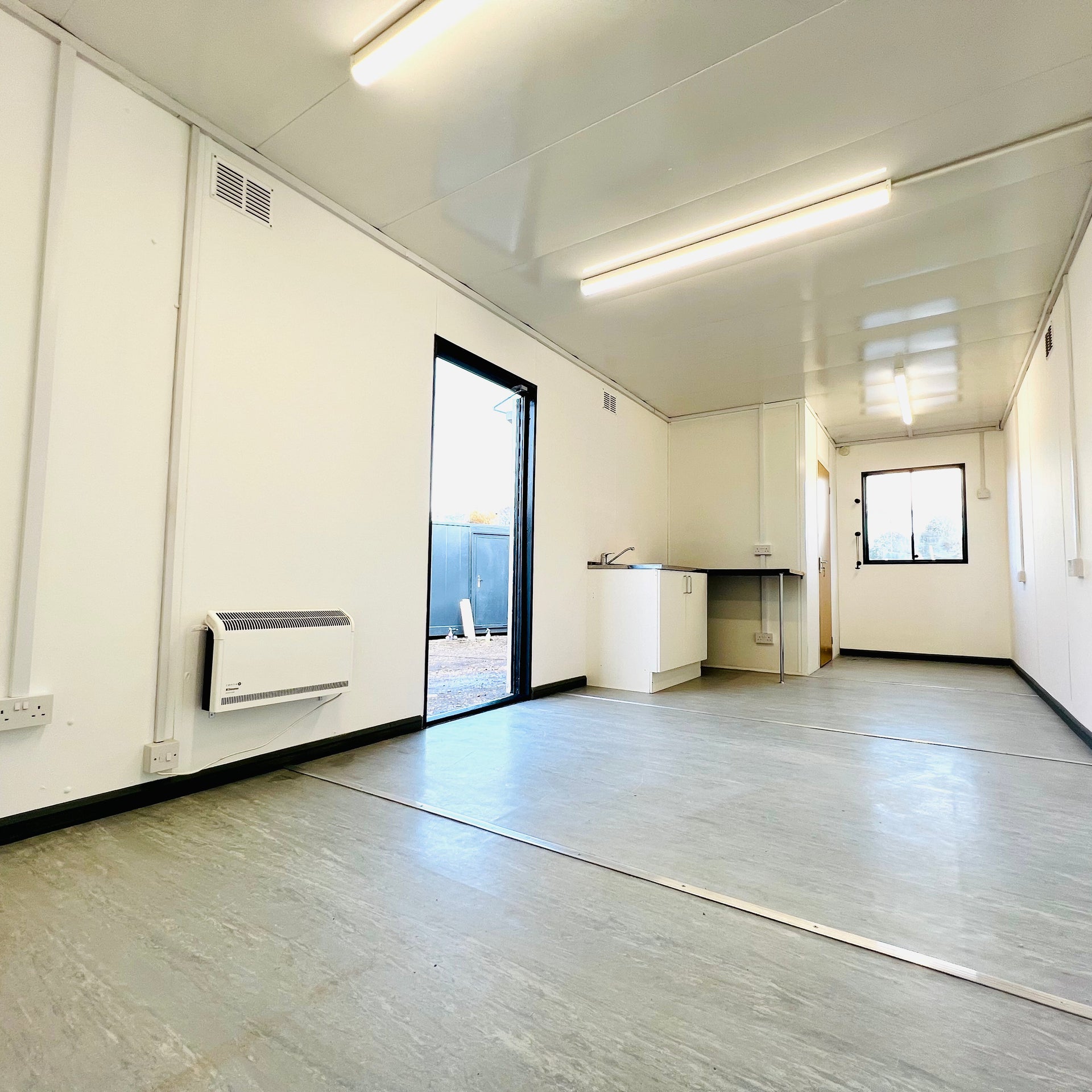 32x10ft Custom Cabin | Canteen / Office | With New WC/Wash Room | New Kitchenette | Private Meeting Room | No 725