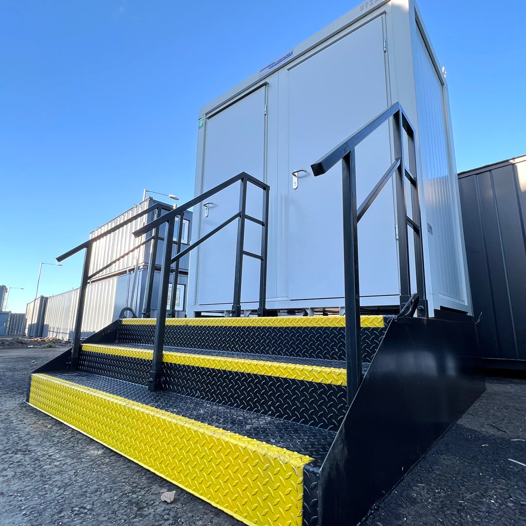 8X5 Ft Toilet Block & New Stepped Effluent Waste Tank | Brand New Toilet Blocks Bundle | No B2