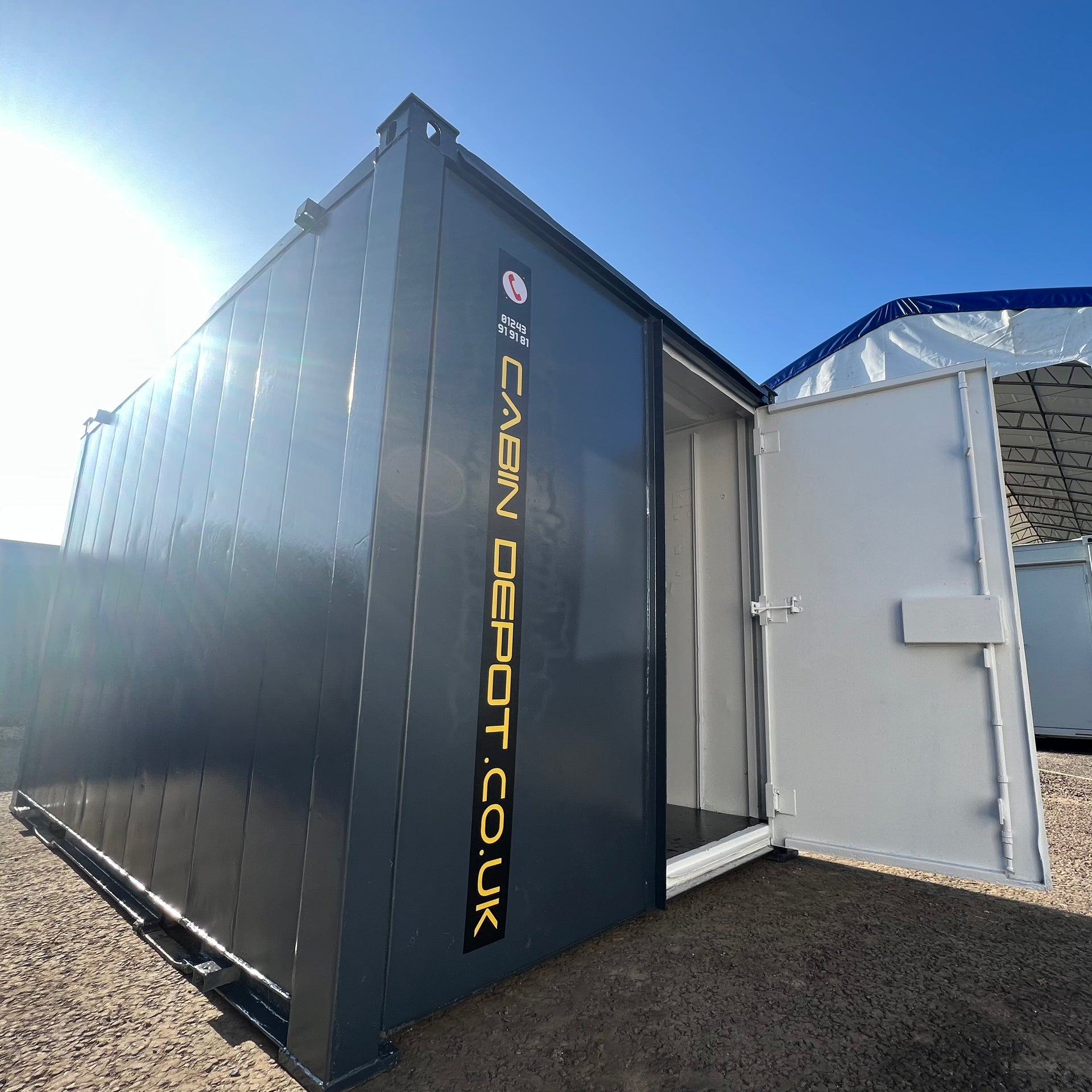 No 757 | 12.5 X 8 ft | Steel Secure Store | Anti-Vandal Storage Container