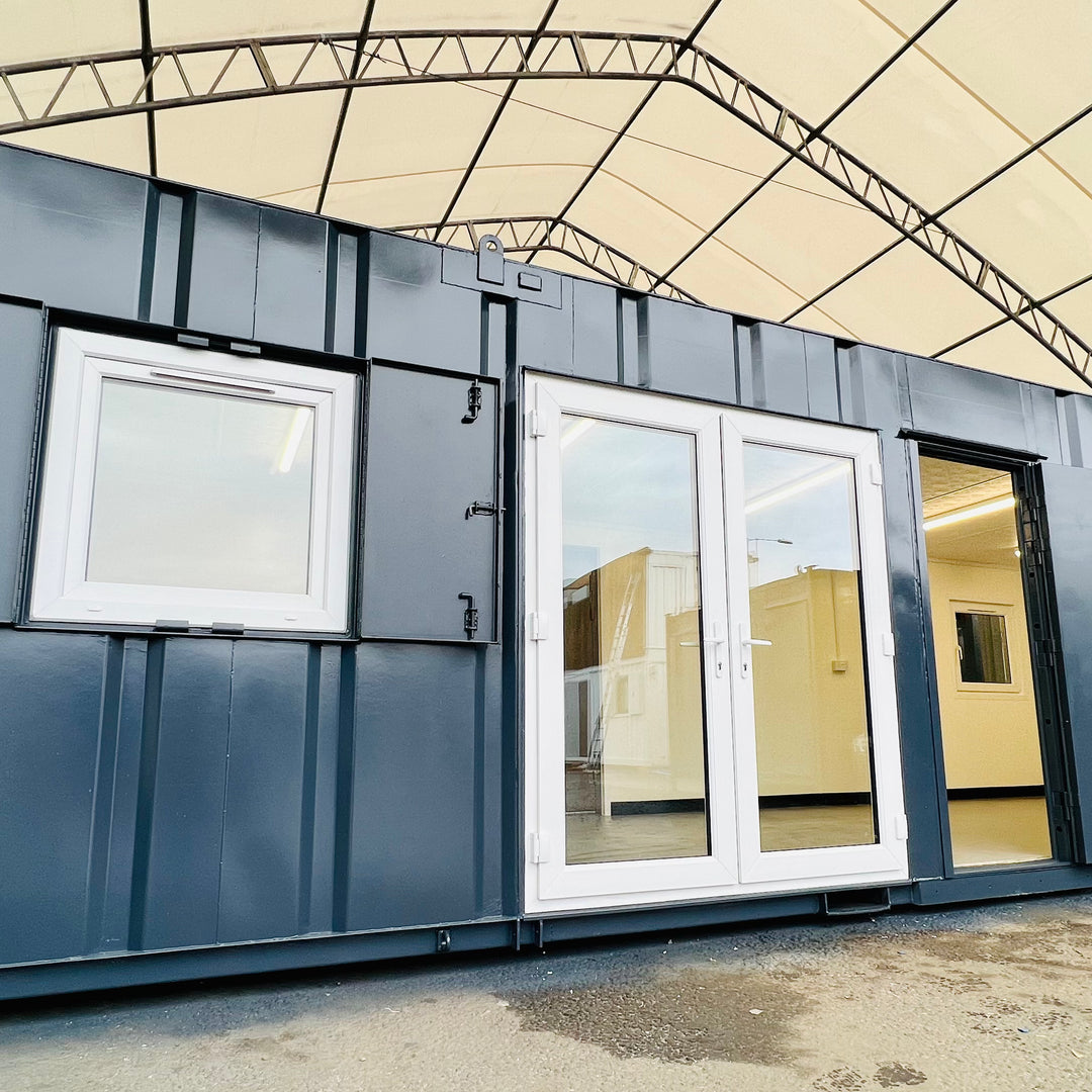 32x10ft Cabin Office | Custom Portable Building | No 875