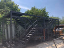 Modular Steel External Staircase For Double Stacking Cabins & Modular Buildings
