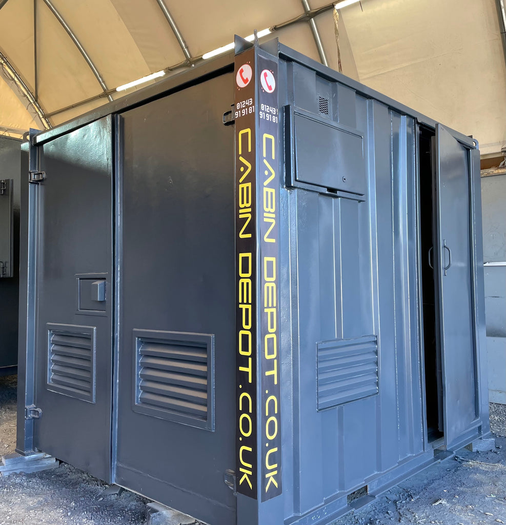 No 421 | 9x8 ft | Toilet + Tank | Drying Room | Plug & Go | Not Towable Welfare